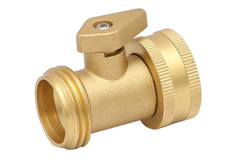 पीतल shut-off valve with copper handle made in China