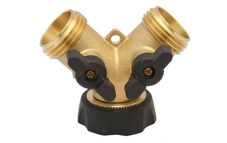 पीतल Threaded Male 2-Way Shut-off Valve made in China